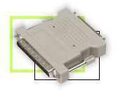Adaptec Cable SCSI 68pin>50pinHD ConverterExt 1m (ACK-68P-50P)